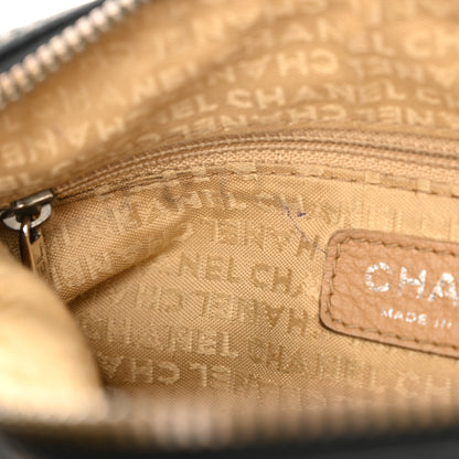 Chanel Grained Calfskin Tassel Shoulder Bag Black 7 of 13