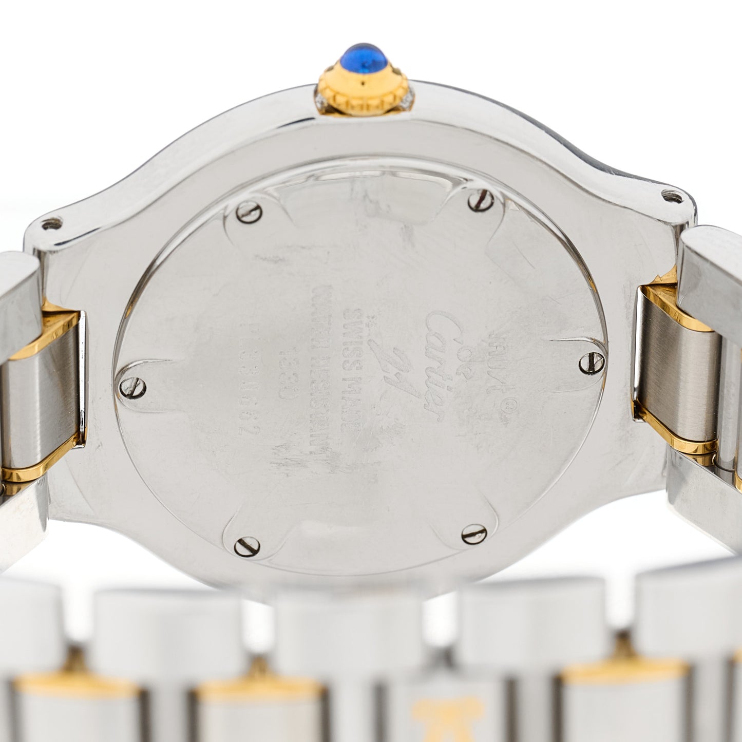 Stainless Steel 18K Yellow Gold 31mm Must De 21 Quartz Watch