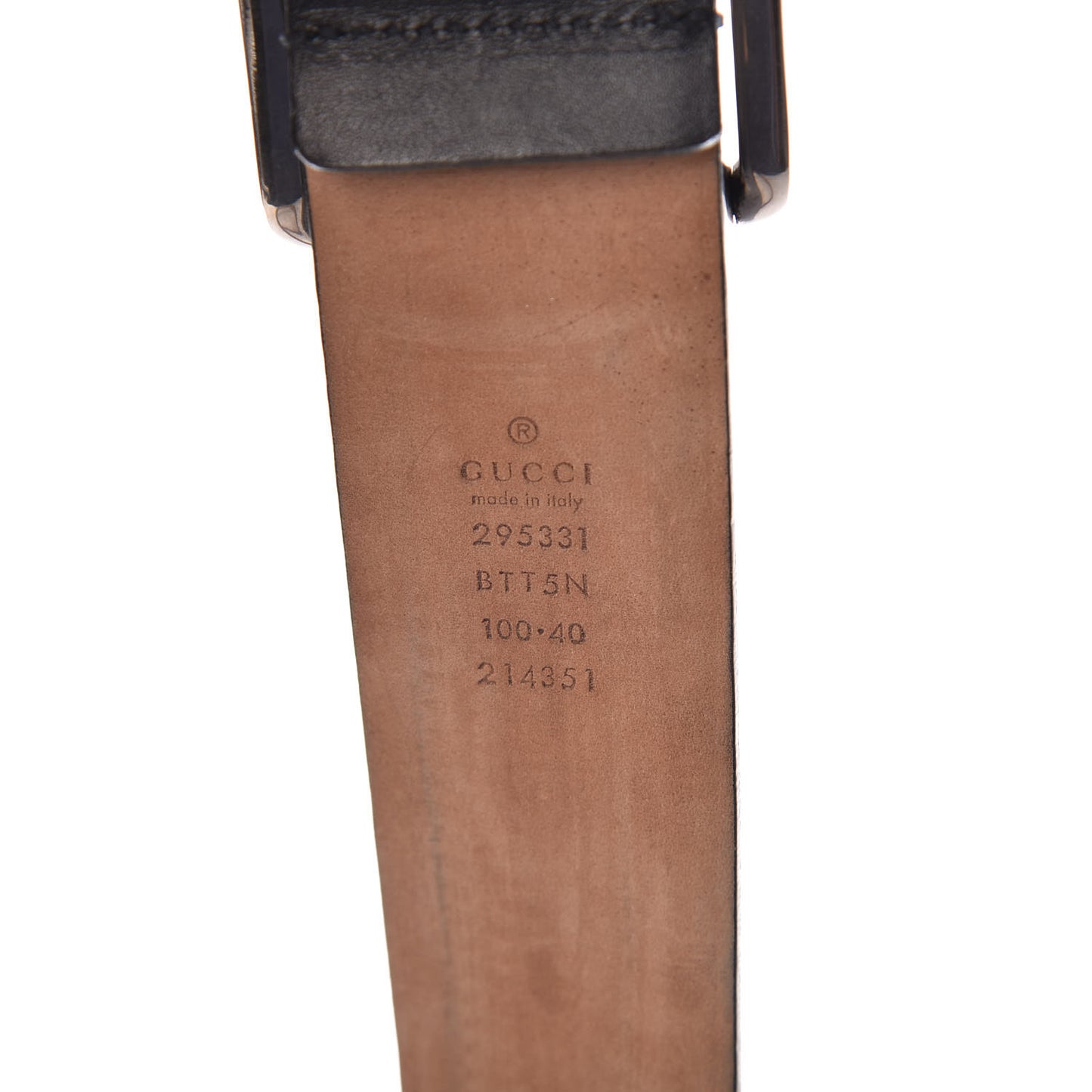 Calfskin Web Belt 100 40 Navy