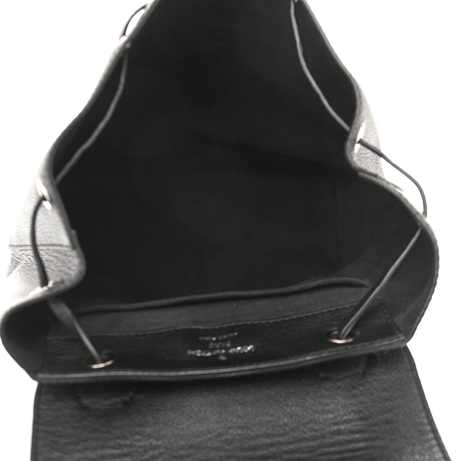 Louis Vuitton Calfskin Lockme Backpack Black 6 of 8