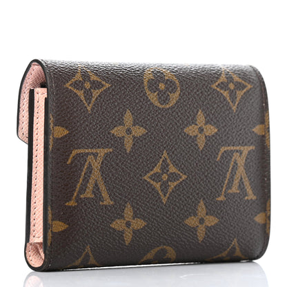Louis Vuitton Monogram Victorine Wallet Rose Ballerine 2 of 6