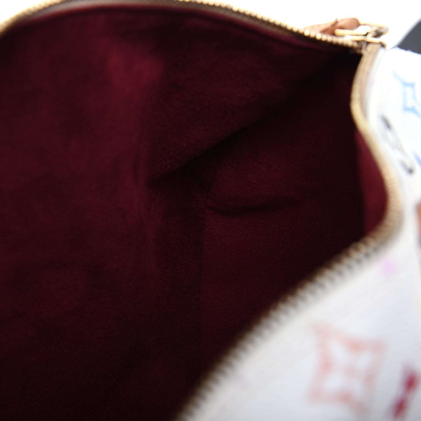Monogram Multicolor Speedy 30 White
