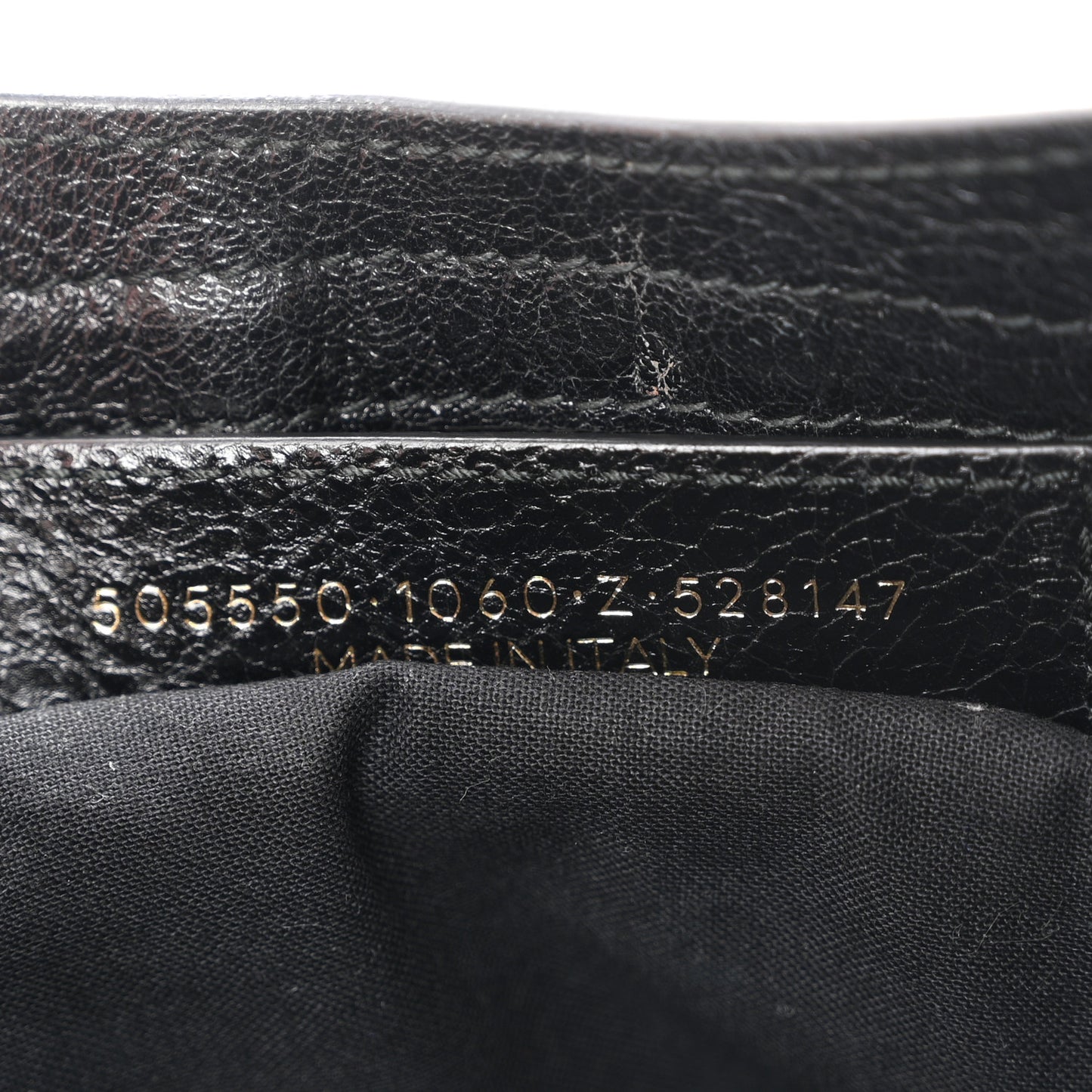 Agneau Classic Hardware City Logo Strap  Black White