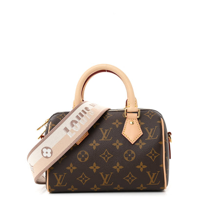 Louis Vuitton Monogram Speedy Bandouliere 20 Beige 1 of 10