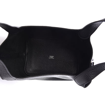 Hermes Taurillon Clemence Picotin Lock 18 PM Black 5 of 10