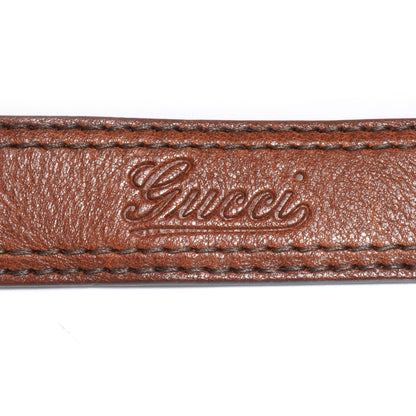 Gucci Monogram Medium Jockey Hobo Brown 8 of 8
