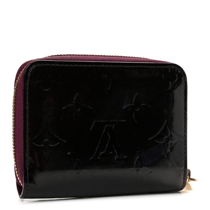 Louis Vuitton Vernis Zippy Coin Purse Amarante 3 of 11