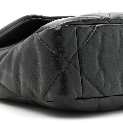 Chanel Goatskin Quilted Medium Chanel 19 Flap Black 9 of 11