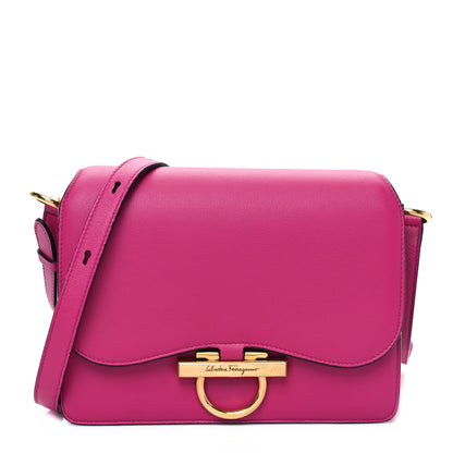 Salvatore Ferragamo Calfskin Joanne Crossbody Pink 1 of 13