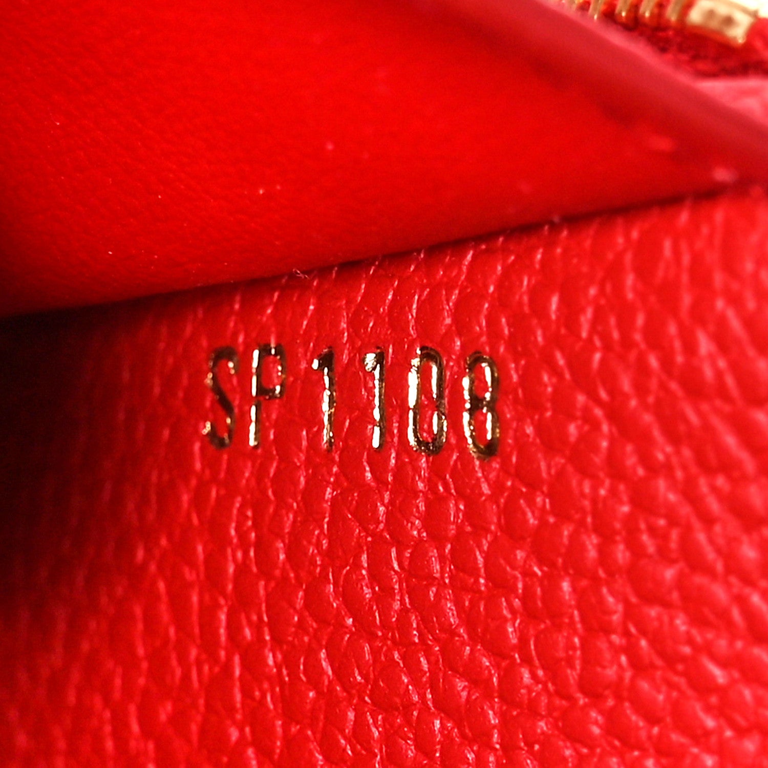 Louis Vuitton Empreinte Victorine Wallet Scarlet 7 of 14