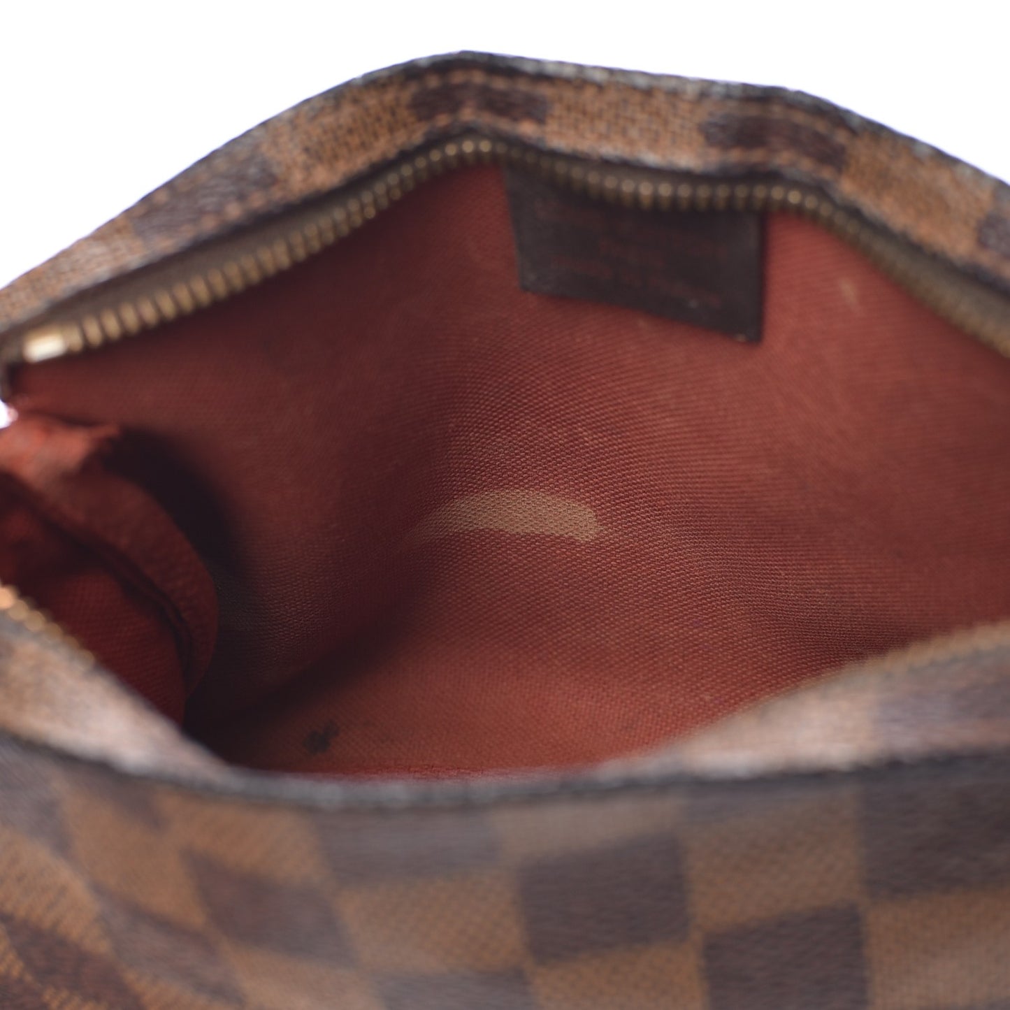 Damier Ebene Trousse Make Up Bag Pochette