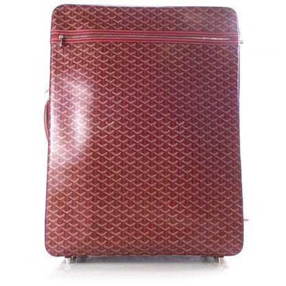 Goyard Goyardine Trolley MM Rolling Suitcase Red 1 of 10