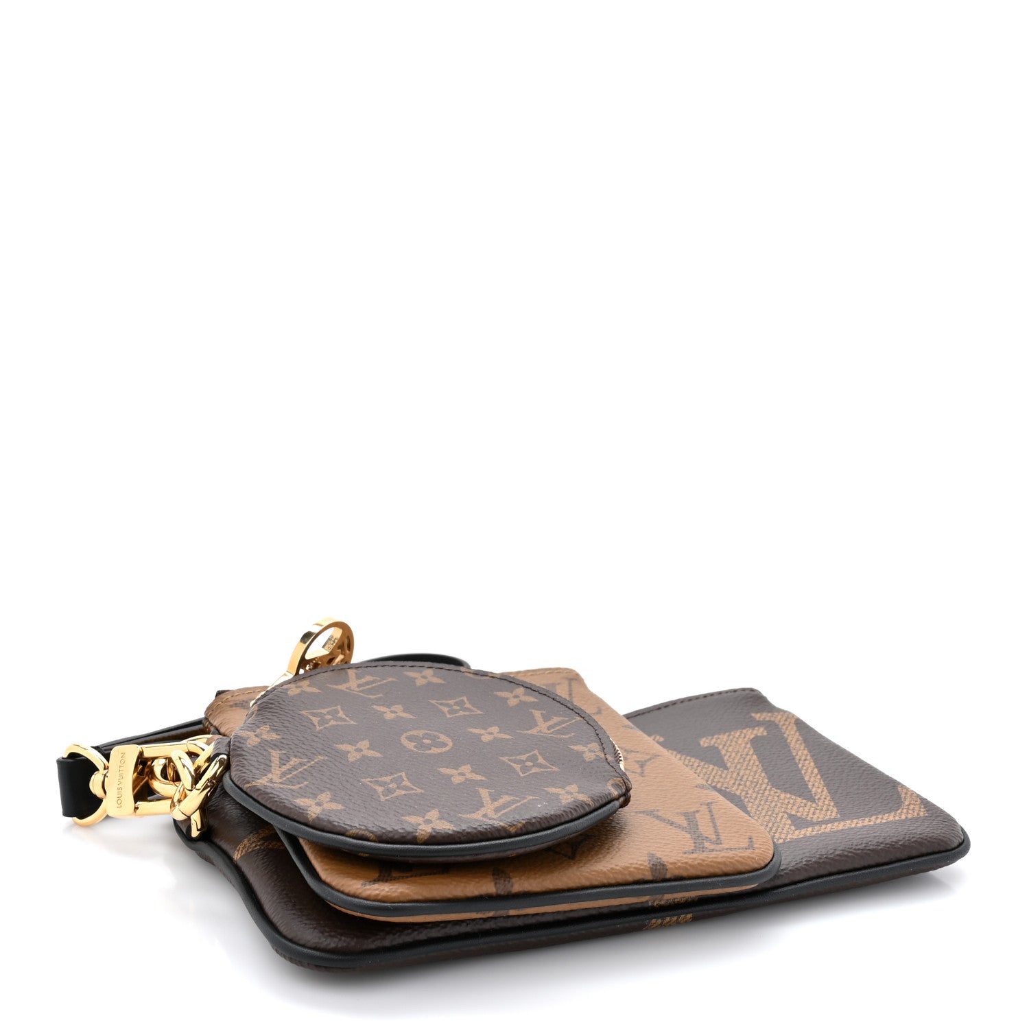 Louis Vuitton LOUIS VUITTON Reverse Monogram Giant Trio Pouch 4 of 10