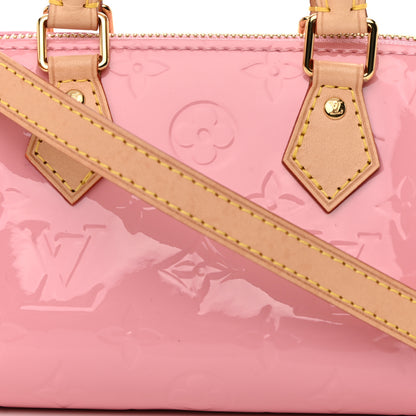 Louis Vuitton Vernis Monogram Nano Speedy Mochi Pink 7 of 11