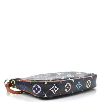 Louis Vuitton Monogram Multicolor Pochette Accessories Black 4 of 14