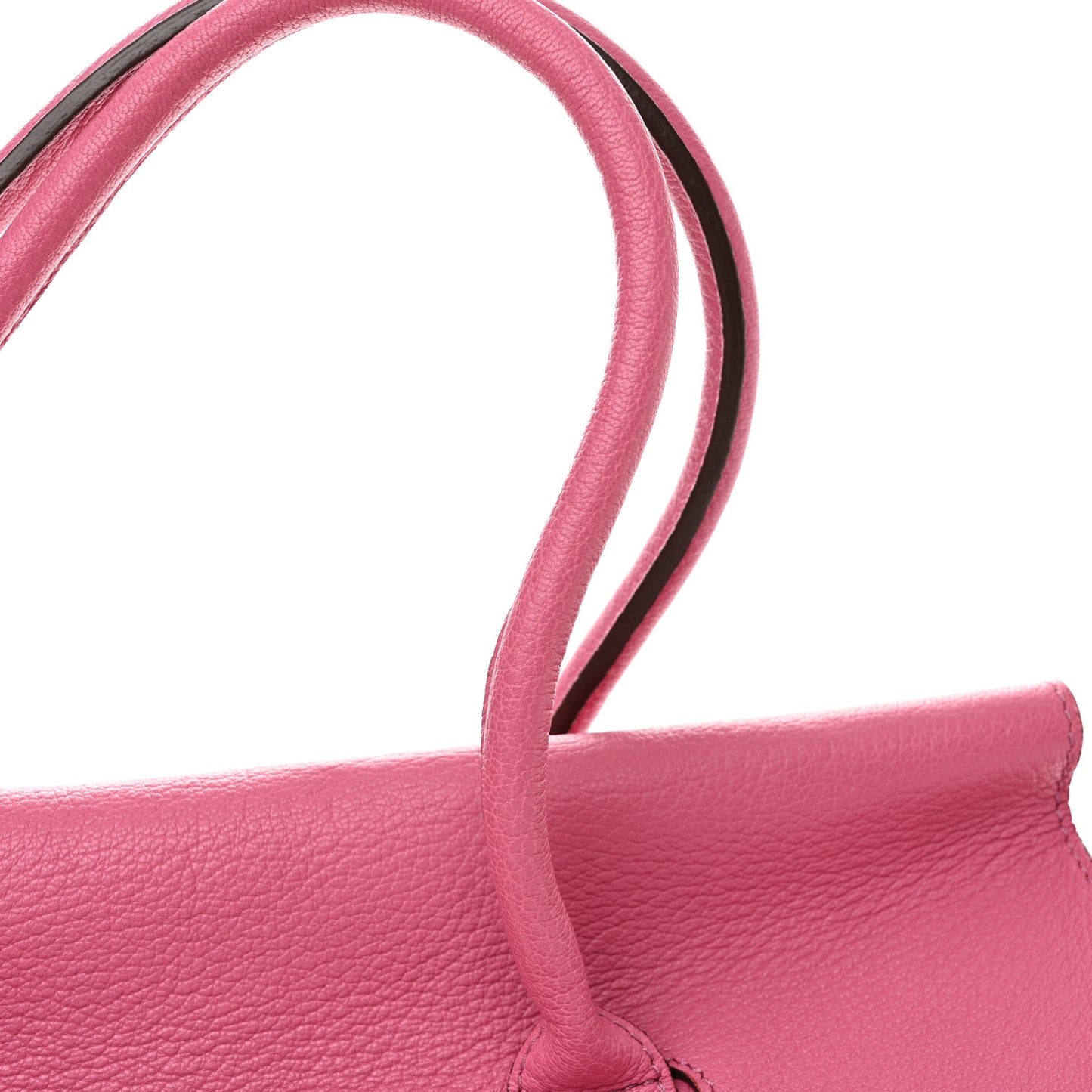 Natural Leather Bayswater Raspberry