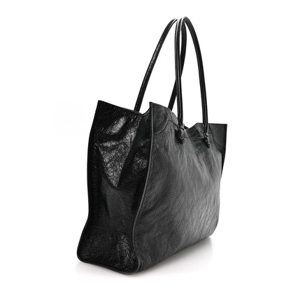 Balenciaga Agneau Arena Classic Hardware Medium Le City Tote Black 3 of 10