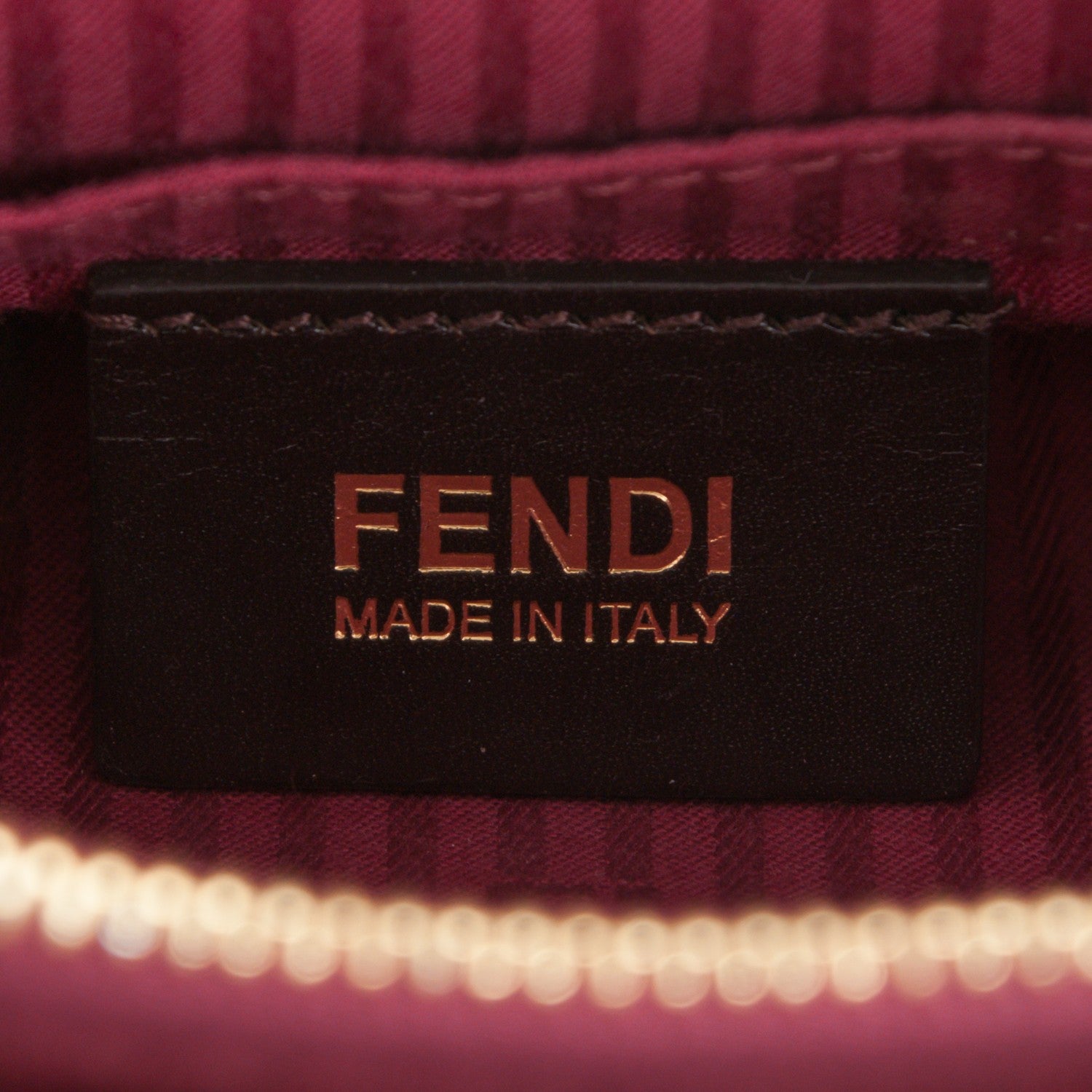 Fendi Vitello Elite Flamingo Regular 2Jours Tote Amarena 8 of 10