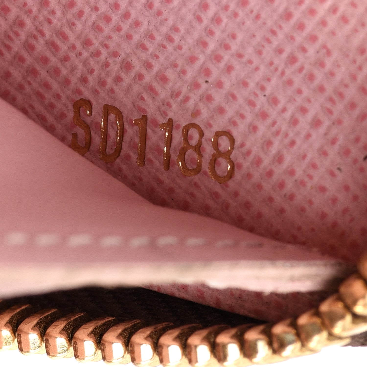 Louis Vuitton Monogram Clemence Wallet Rose Ballerine 7 of 8