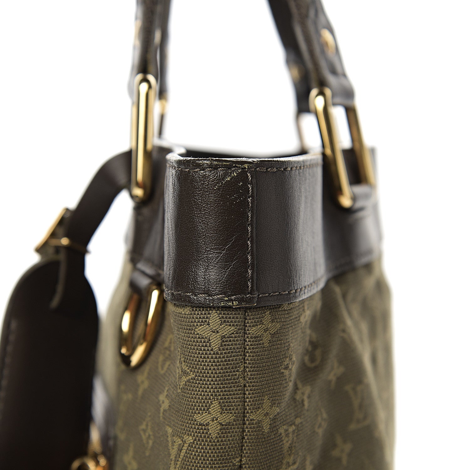 Louis Vuitton Mini Monogram Lucille GM Kaki 8 of 11