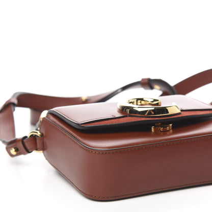 Chloe Shiny Calfskin Suede Mini C Bag Sepia Brown 6 of 8