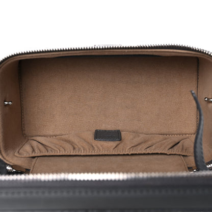 MCM Visetos Vanity Case Dark Grey Black 5 of 12