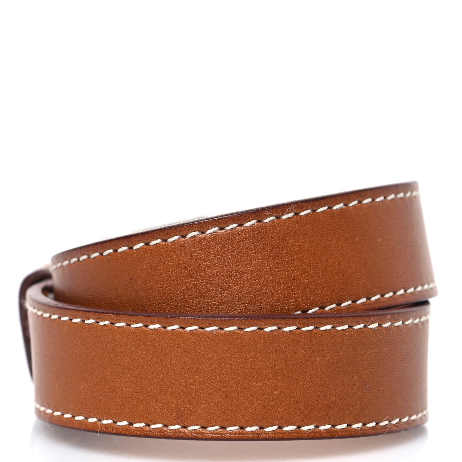Hermes Barenia Etriviere Double Tour Bracelet S Fauve 3 of 6