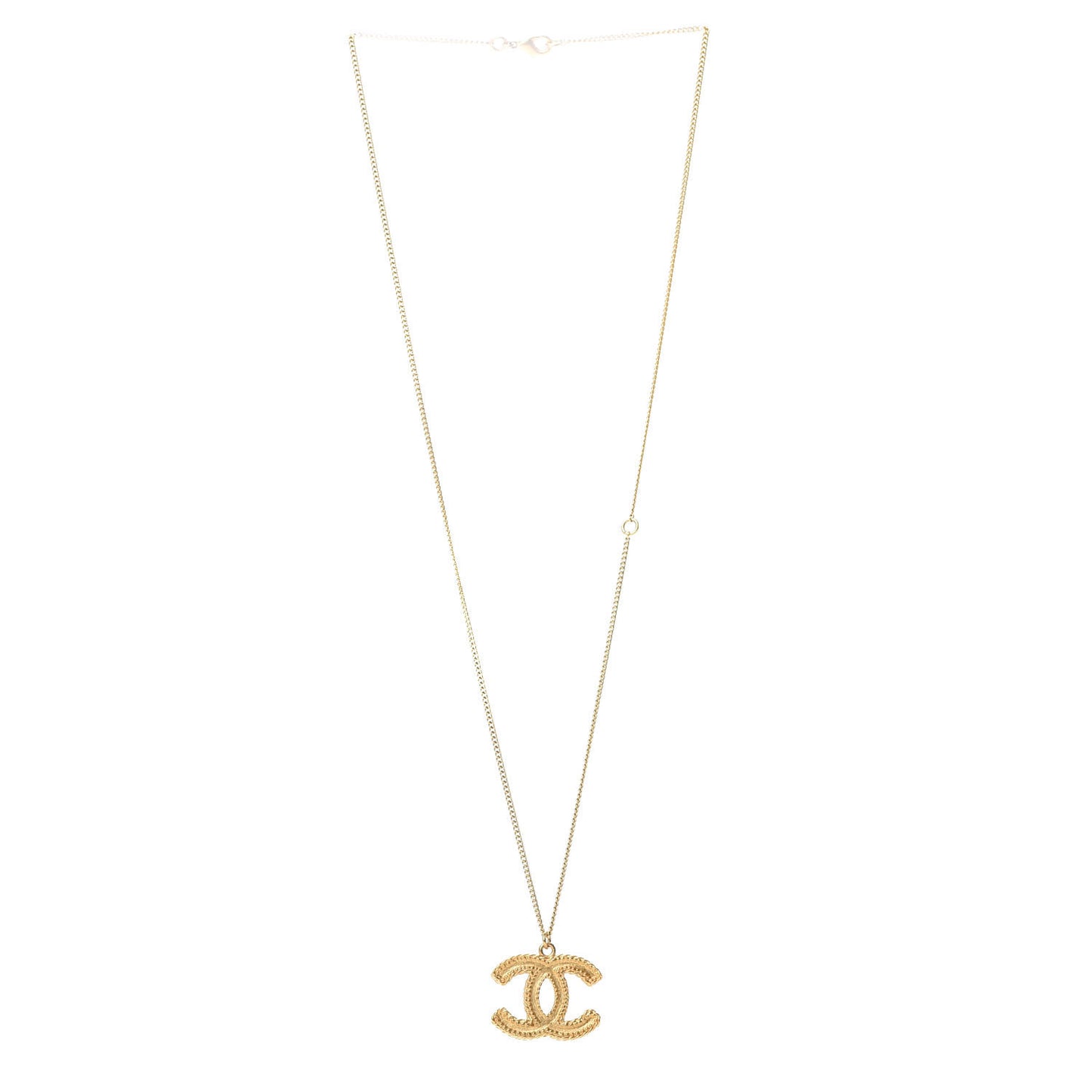 CC Necklace Matte Gold