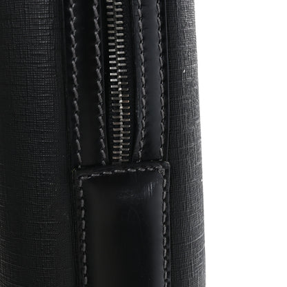 Gucci Coated Canvas Interlocking G Large Garment Hard Case Travel Bag Black 27 of 28
