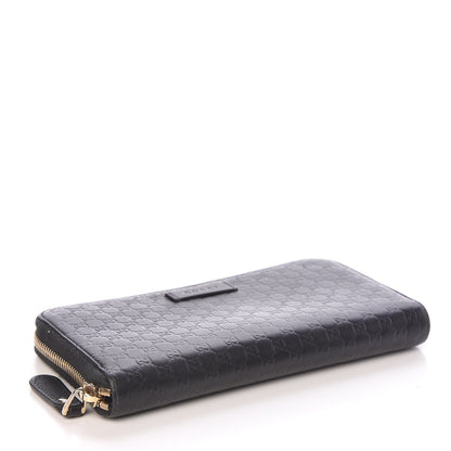 Gucci Microguccissima Zip Around Wallet Black 4 of 10