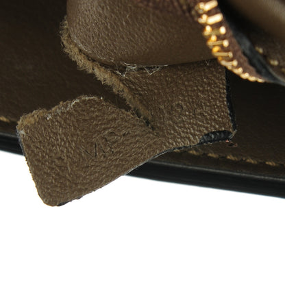 Celine Smooth Calfskin Crocodile Embossed Nubuck Mini Tie Tote Grey 7 of 7