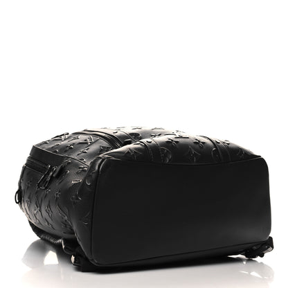 Louis Vuitton Monogram Seal Armand Backpack Black 4 of 10