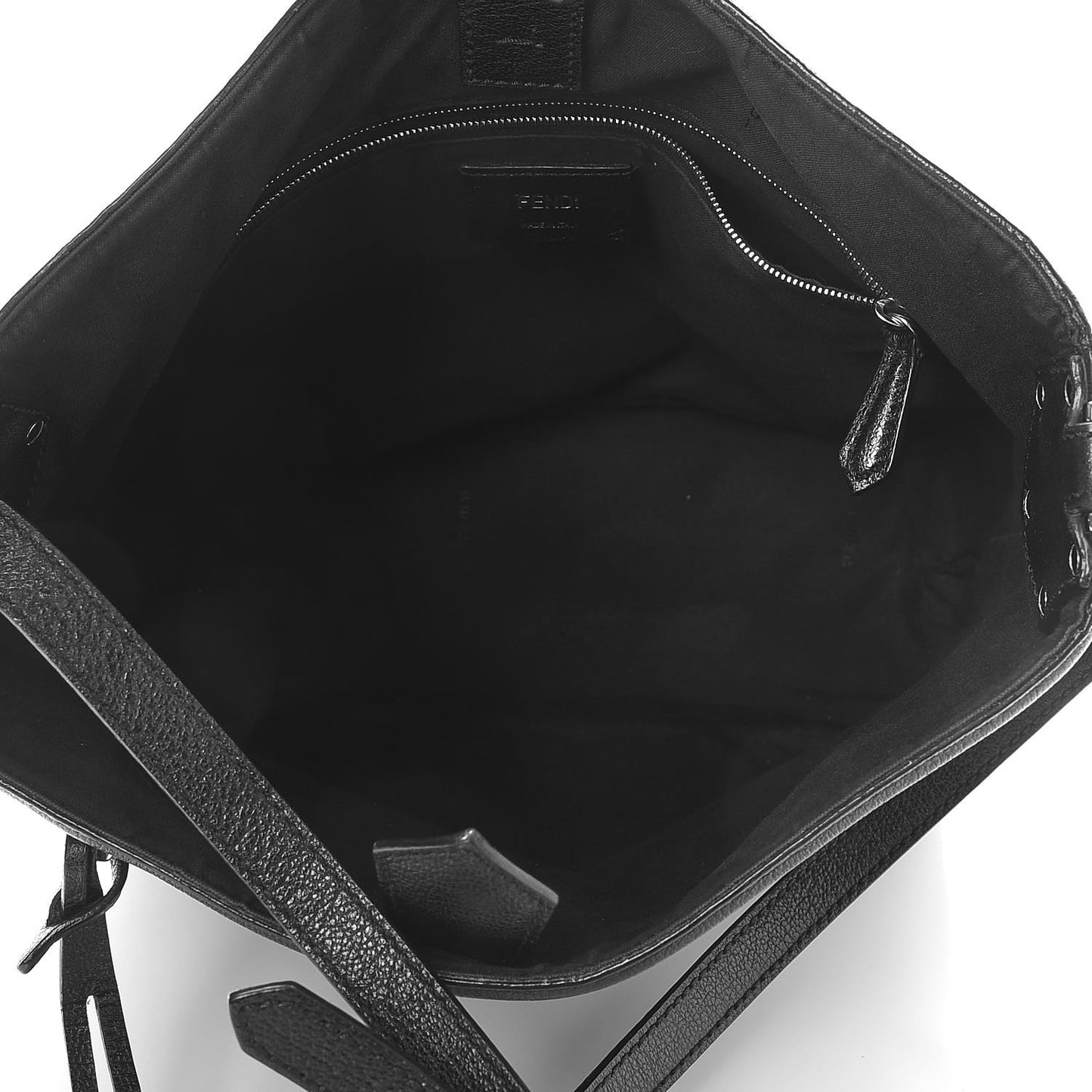 Calfskin 2Jours Bucket Bag Black