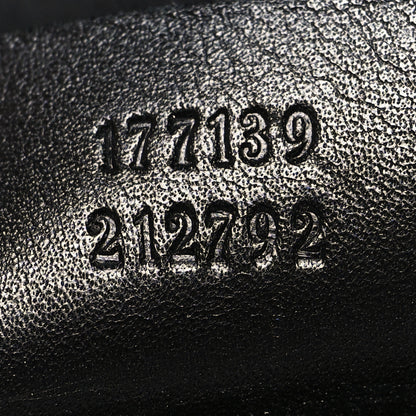 Gucci Calfskin Medium Indy Top Handle Hobo Black 7 of 13