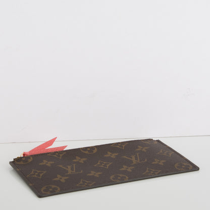 Louis Vuitton Monogram Felicie Chain Wallet Zippered Insert 4 of 6