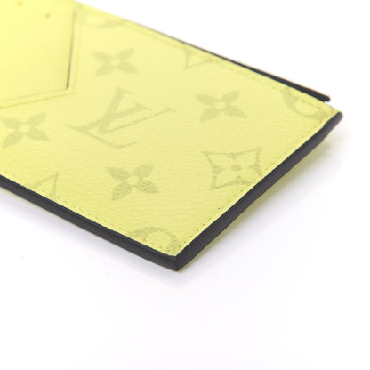 Louis Vuitton Monogram Taiga Coin Card Holder Yellow 7 of 10