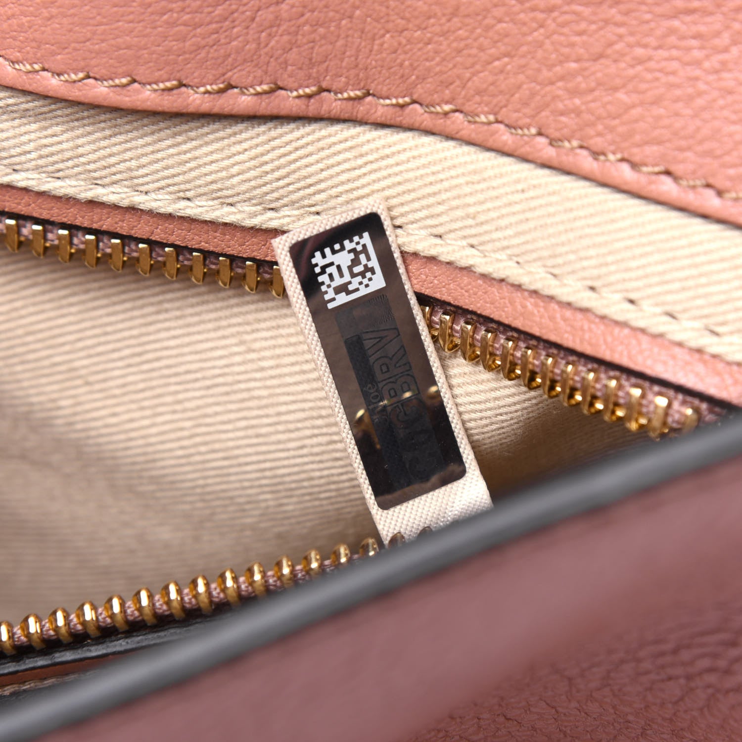 Chloe Suede Calfskin Small Faye Backpack Nougat 7 of 15