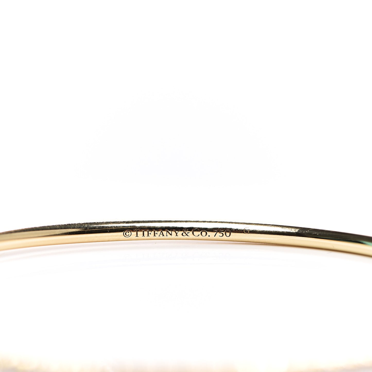 18K Yellow Gold Diamond Metro Hinged Bangle S
