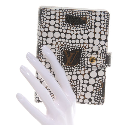Louis Vuitton Monogram Kusama Town Small Ring Agenda White 2 of 7