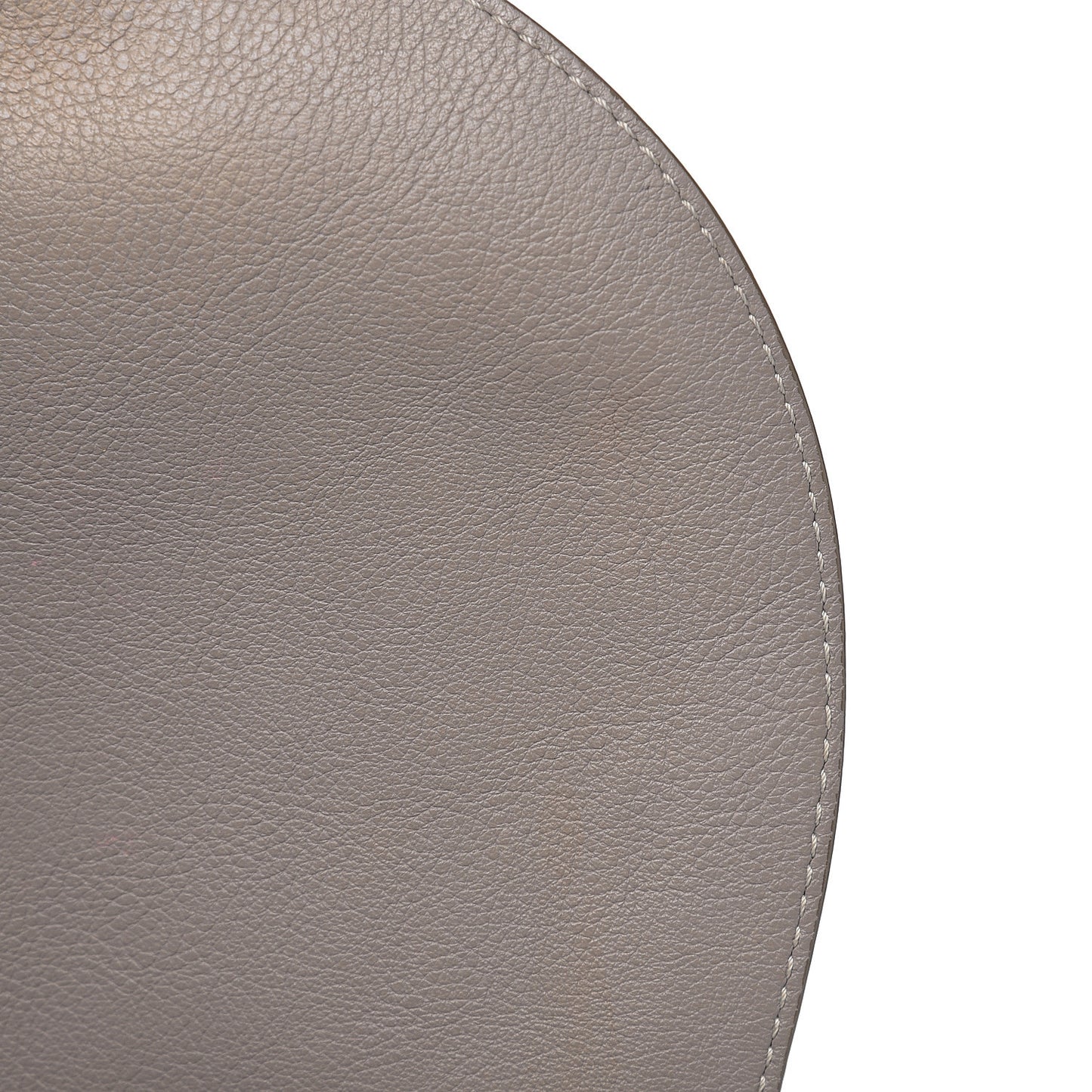 Calfskin Medium Marcie Round Crossbody Bag Cashmere Grey
