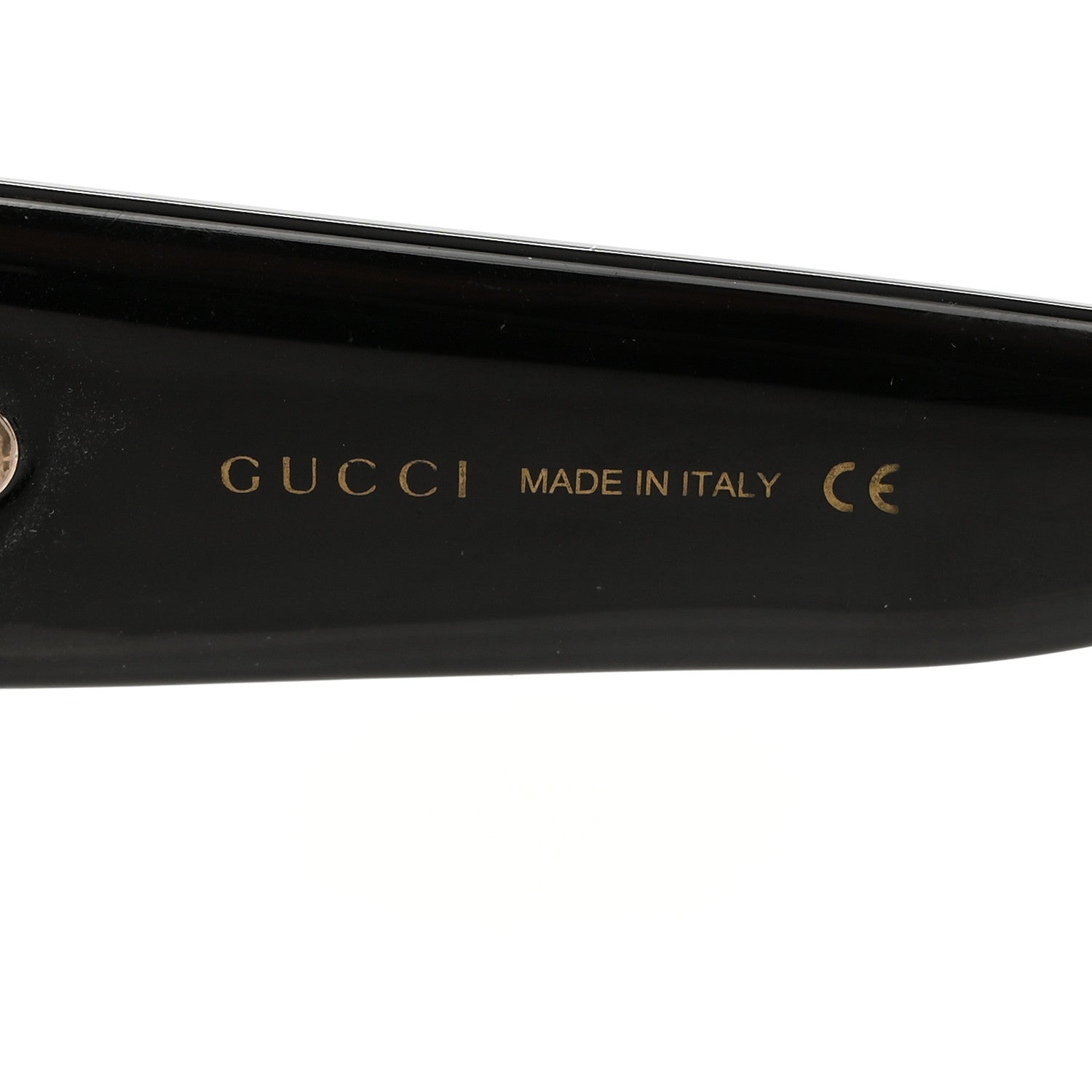 Gucci Acetate Square Frame Sunglasses GG0053S Black 6 of 8