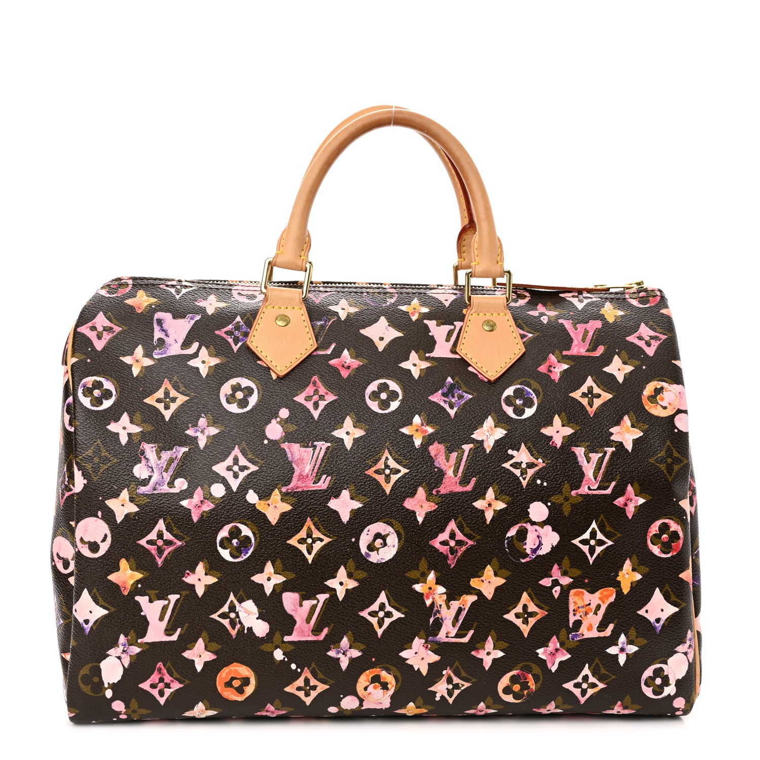 Louis Vuitton Watercolor Aquarelle Speedy 35 Brown 1 of 10