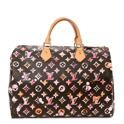 Louis Vuitton Watercolor Aquarelle Speedy 35 Brown 1 of 10
