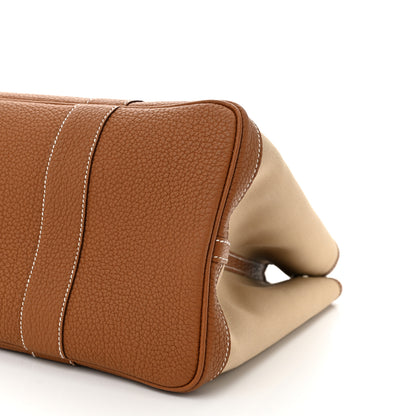 Hermes Toile Negonda Garden Party 30 TPM Trench Gold 10 of 11