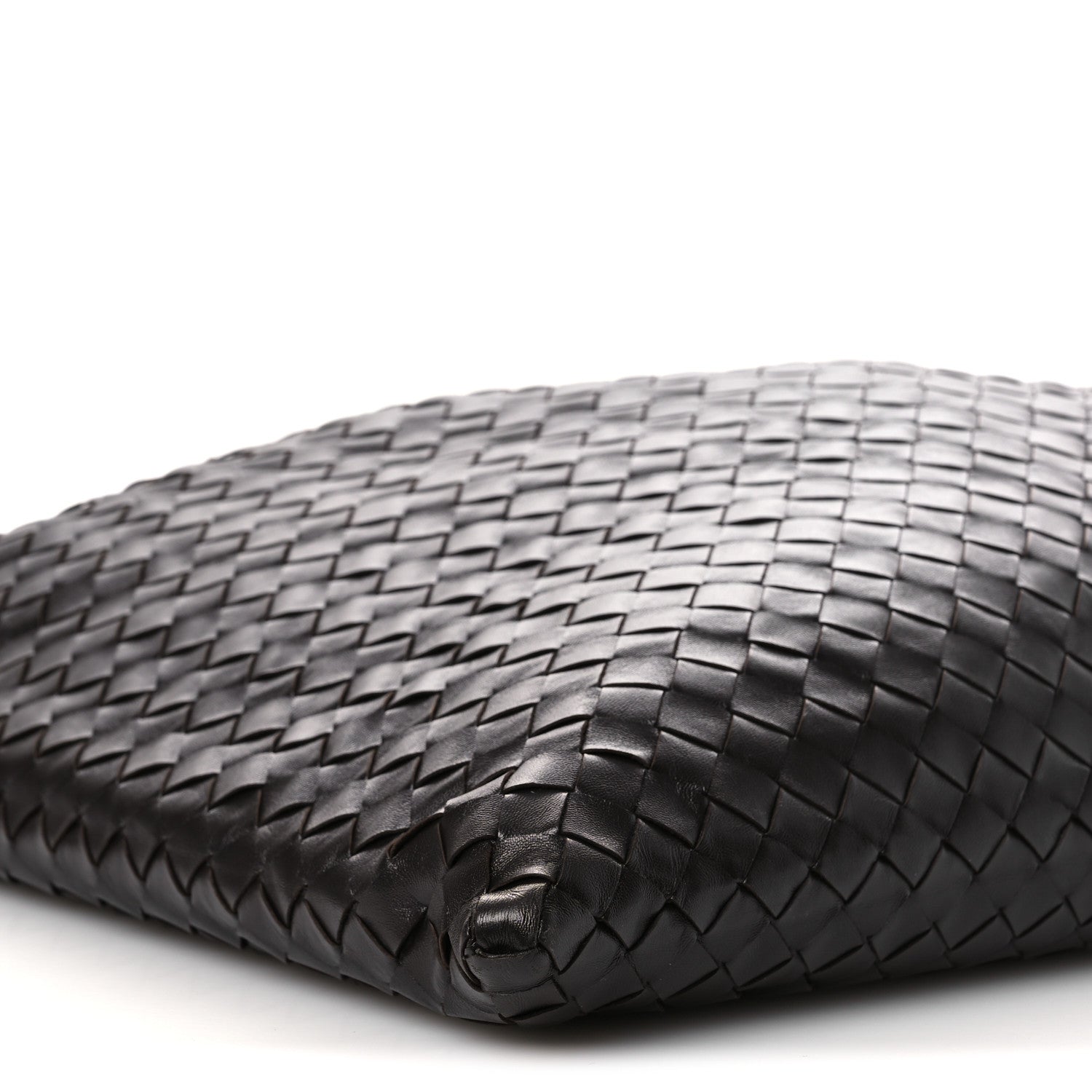 Bottega Veneta Calfskin Intrecciato Large Hop Ebano 9 of 10