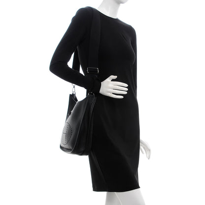 Hermes Taurillon Clemence Evelyne III PM Black 2 of 8