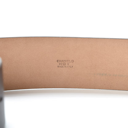 Chanel Calfskin CC Belt 90 36 Dark Brown 6 of 9