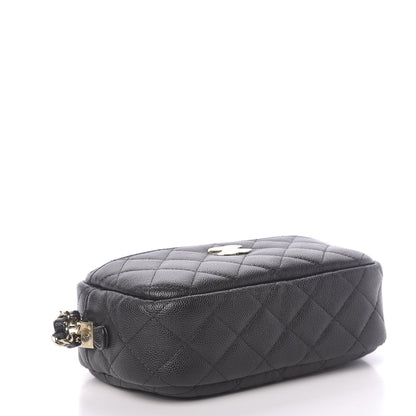Chanel Caviar Quilted Camera Case Black 4 of 10