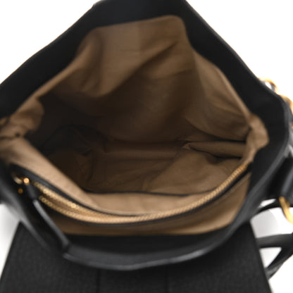 Chloe Grained Lambskin Calfskin Small Lexa Shoulder Bag Black 5 of 9