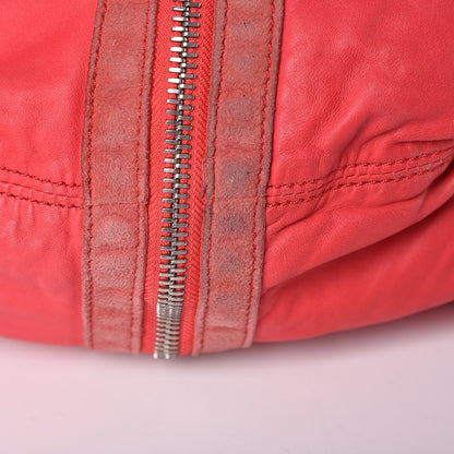 Alexander Wang Lambskin Marti Convertible Backpack Cola Rhodium Hardware 9 of 10